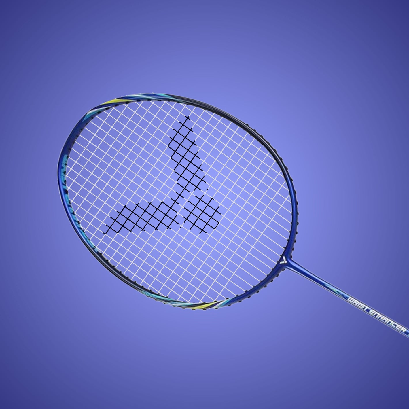 Victor Wrist Enhancer WE-140-F Strung Badminton Racket ( Blue)