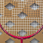 Furious 76 S Strung Badminton Racket (Chinese Red)