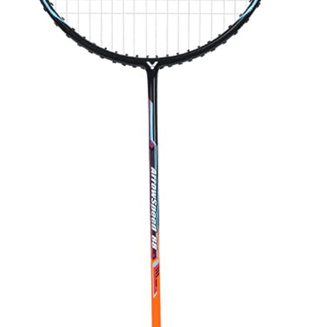 VICTOR Arrow Speed 88 Strung Badminton Racket (Orange) Cappella Sports