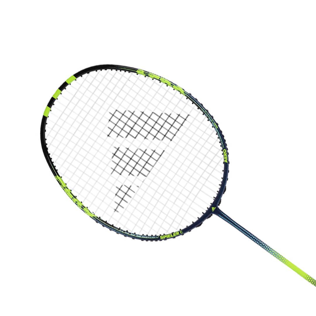 Spieler E Aero Strung Badminton Racket (Glory Blue)