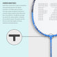 Furious 76 F Badminton Racket ( Blue Aster )