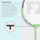 Furious 76 M Strung Badminton Racket ( Bright Green) - 3U/G5