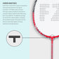 Furious 76 S Strung Badminton Racket (Chinese Red)