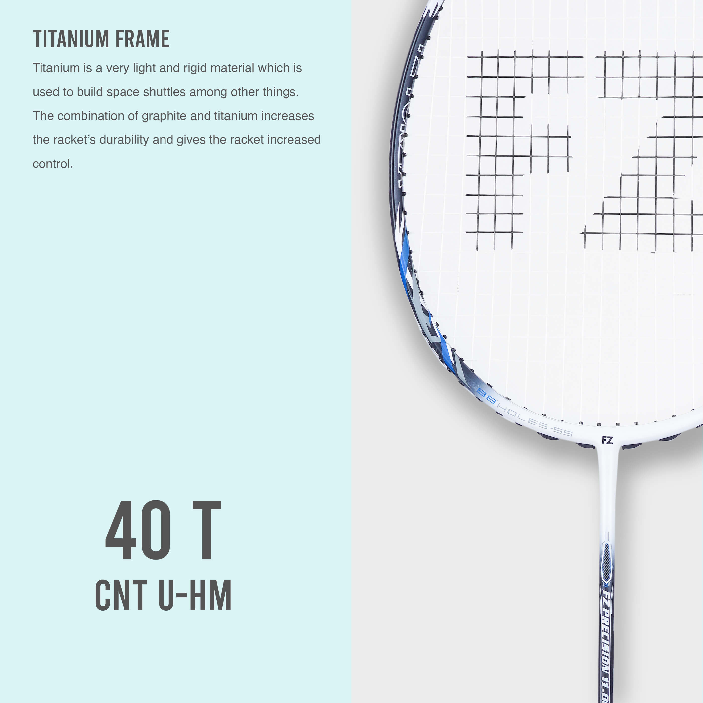 FZ Forza Precision 11000 M Strung Badminton Racket