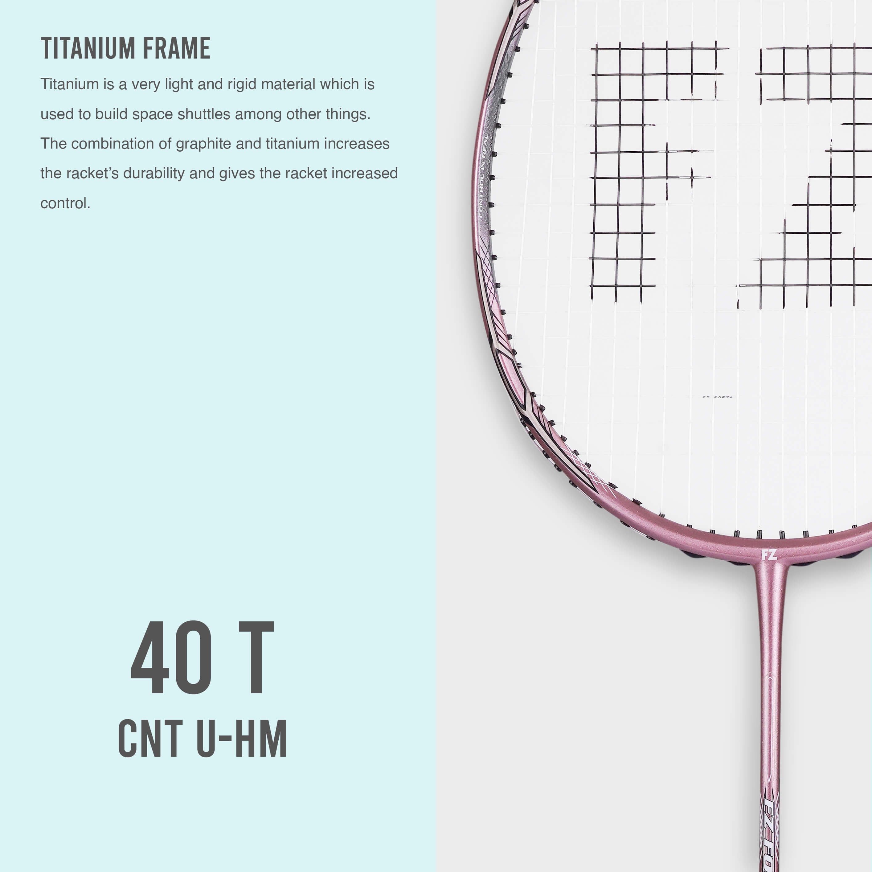 FZ Forza Light 11.1 Medium Strung Defensive Badminton Racket