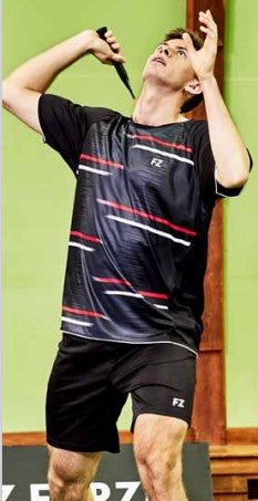 badminton t-shirt, badminton shorts, badminton pants, sportswear for badminton, athletic apparel, performance badminton clothing, breathable badminton clothing, lightweight badminton wear, men's badminton clothing, badminton training wear, badminton gear, sports clothing for badminton, badminton performance apparel, FZ Forza Goose Men’s Badminton Shorts