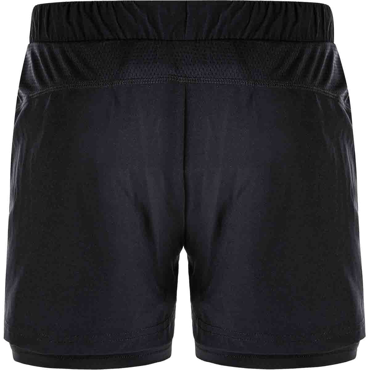 badminton t-shirt, badminton shorts, badminton pants, sportswear for badminton, athletic apparel, performance badminton clothing, breathable badminton clothing, lightweight badminton wear, men's badminton clothing, badminton training wear, badminton gear, sports clothing for badminton, FZ Forza Lana Black Badminton Shorts