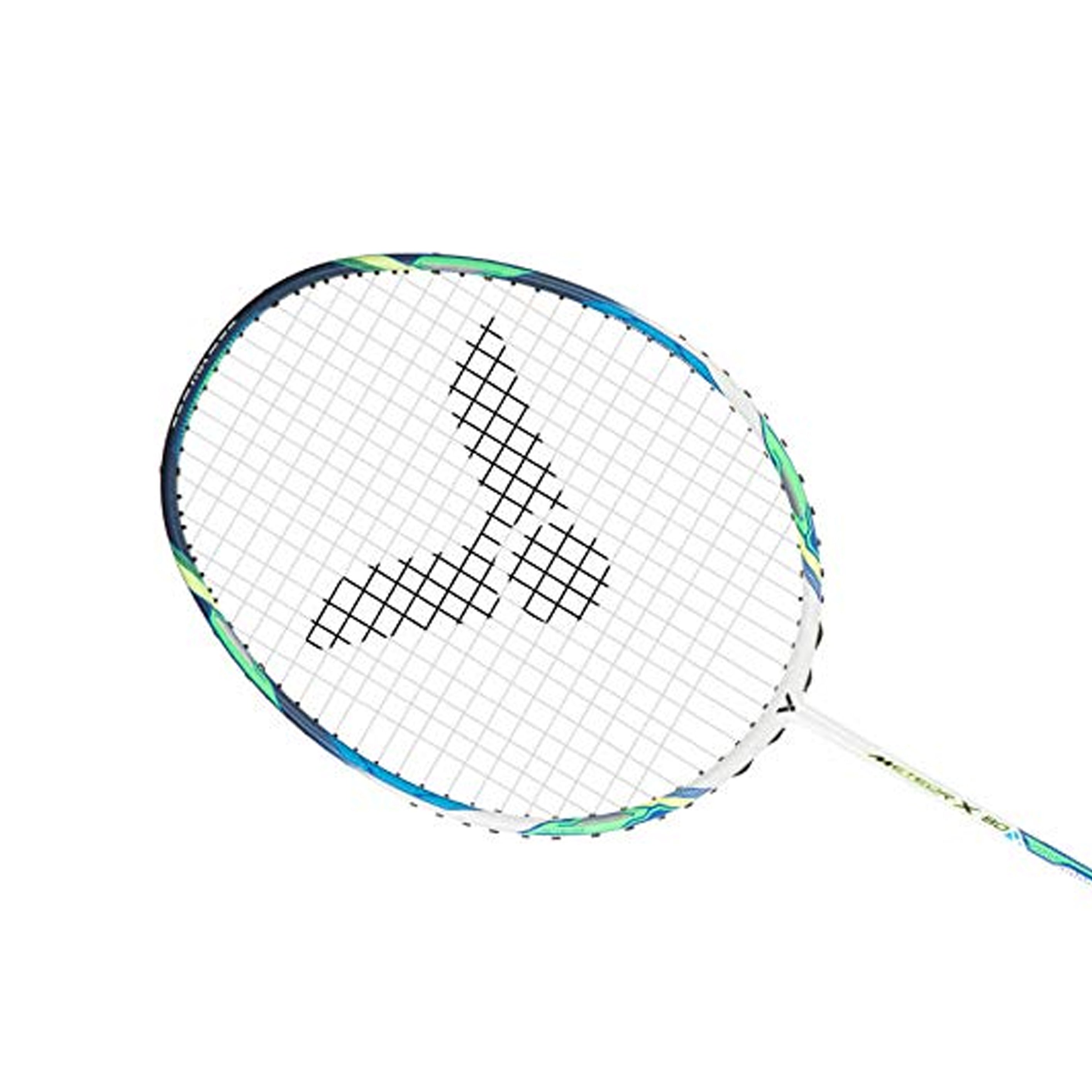 VICTOR Meteor X 80 B G5 AllRound Series Unstrung Badminton Racket (Poseidon) Cappella Sports