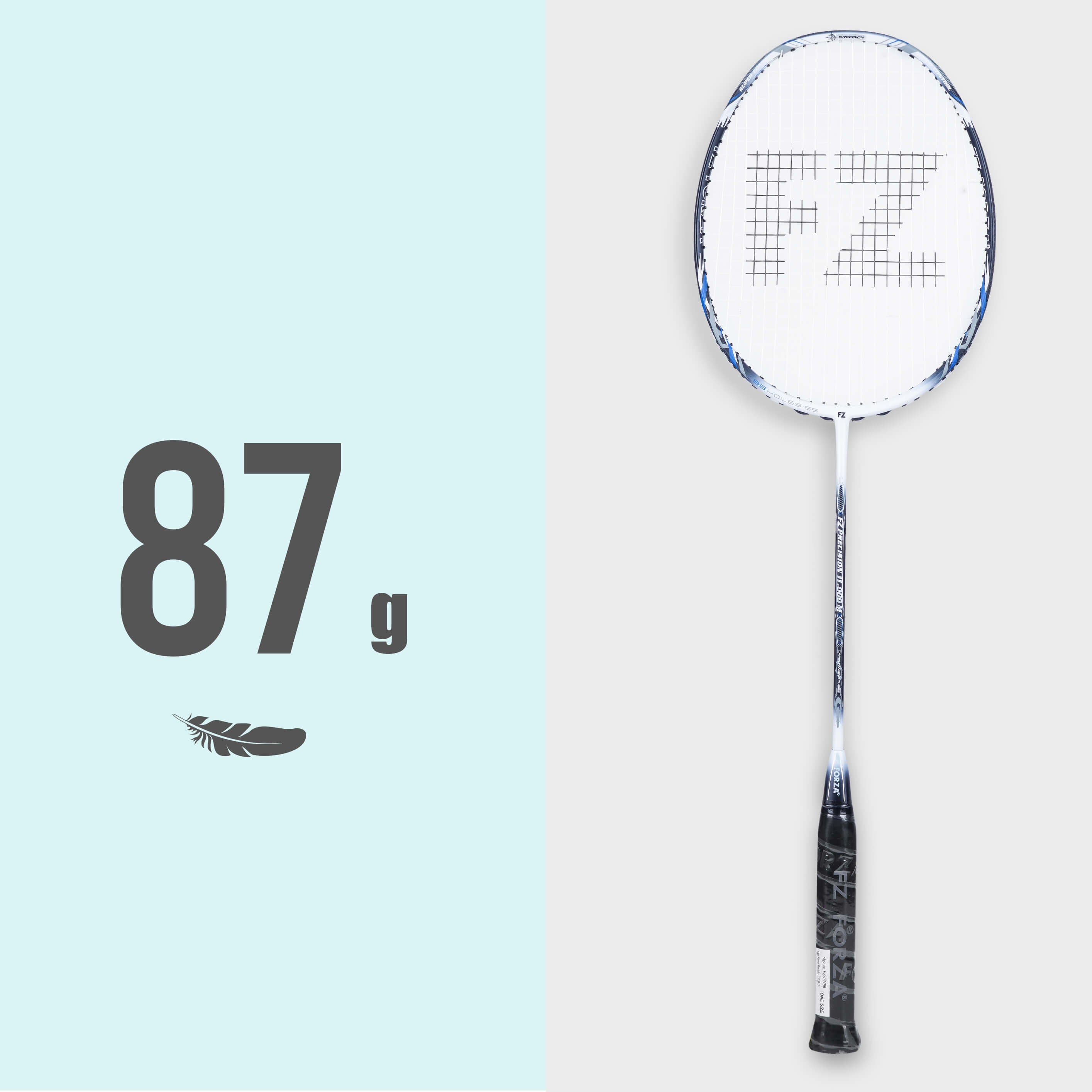 ラケット FORZA PRECISION 11000VS FZ Forza Precision 11000 Strung Badminton Racket