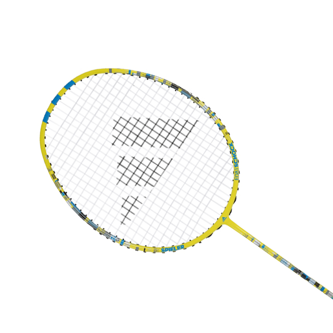Spieler E08.1 Schock Strung Badminton Racket (Lime)