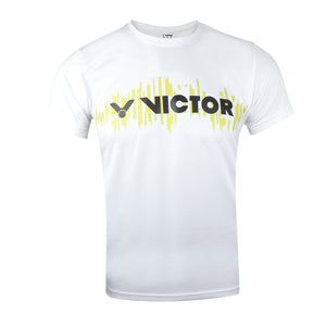 badminton t-shirt, badminton shorts, badminton pants, sportswear for badminton, athletic apparel, performance badminton clothing, breathable badminton clothing, lightweight badminton wear, men's badminton clothing, badminton training wear, badminton gear, sports clothing for badminton, badminton performance apparel, VICTOR Tournament Series Half Sleeve T-Shirt 