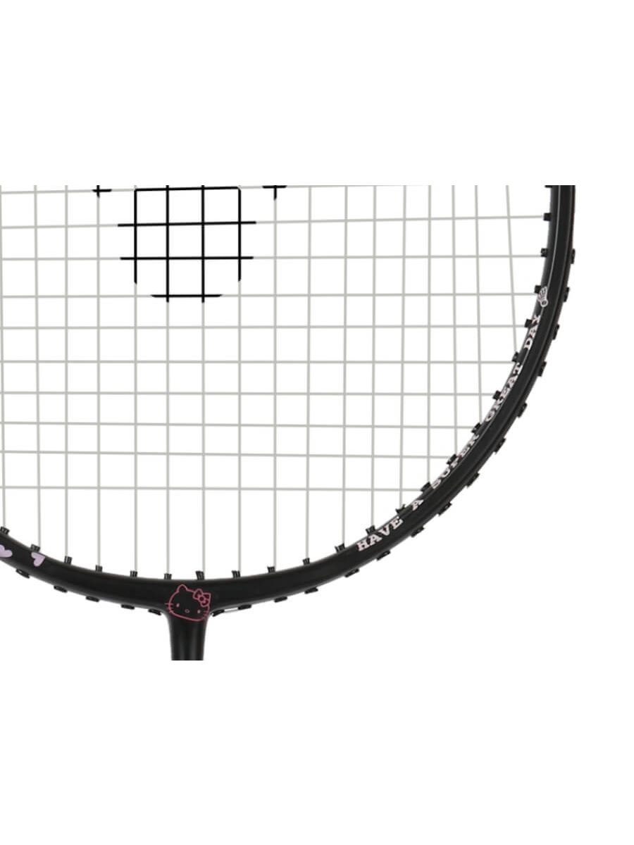 Badminton Racket, Best Badminton Racket, Lightweight Badminton Racket, Professional Badminton Racket, Power Badminton Racket, Control Badminton Racket, Speed Badminton Racket, High-Performance Racket, Carbon Fiber Racket, Graphite Racket, Beginner Badminton Racket, Advanced Badminton Racket, Badminton Racket for Men, Badminton Racket for Women, Singles Badminton Racket, Doubles Badminton Racket, Unstrung Badminton Racket, Strung Badminton Racket, VICTOR X HELLO KITTY Auraspeed ARS-KT C G5 (5U & 6U)Badminton