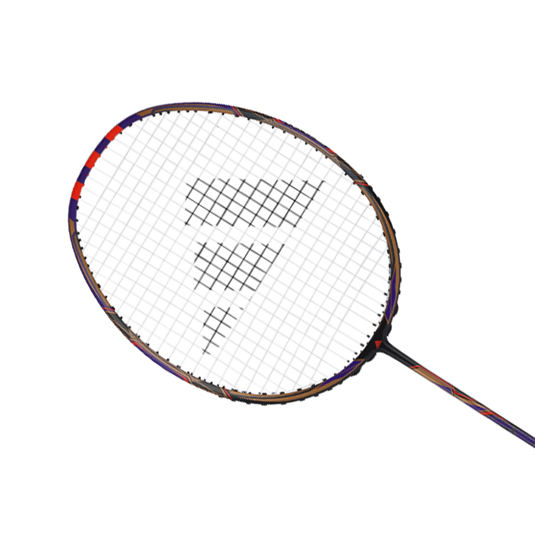 Wucht P1 Strung Badminton Racket (Energy Ink)