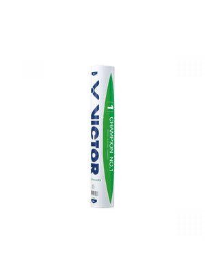 Champion No.1 Feather Badminton Shuttlecock (12 Pieces)