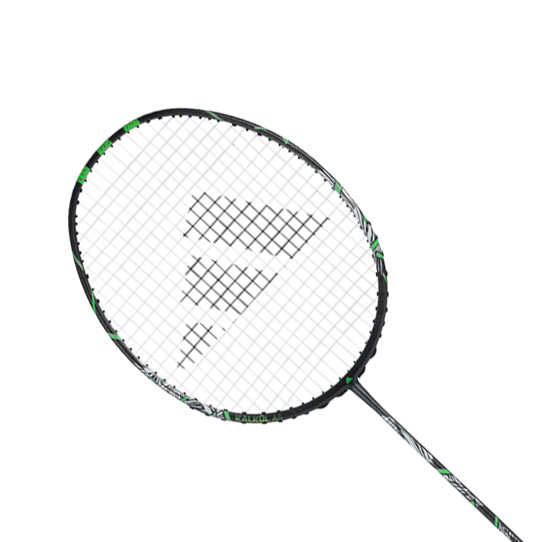 Kalkul A5 Strung Badminton Racket (Black)